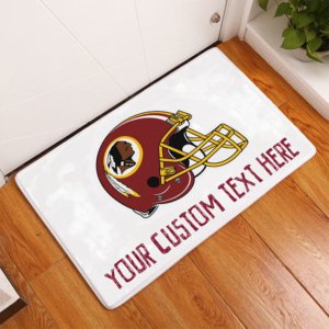 Redskins personalized door mat