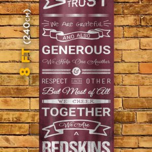 Redskins Family Banner
