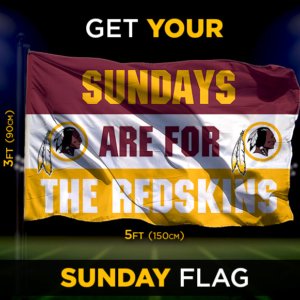 Redskins Sunday Flag