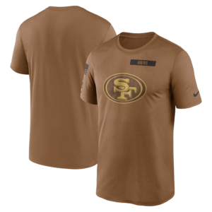 SF 49ers 2023 Salute to Service Legend Performance T-Shirt