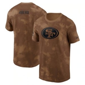 SF 49ers 2023 Salute to Service Sideline T-Shirt