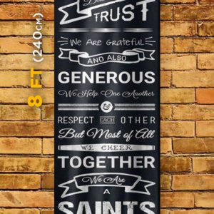 Saints Family Banner
