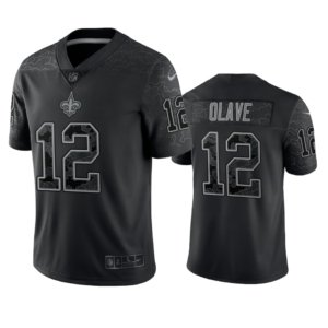 Saints Olave Black Reflective Jersey