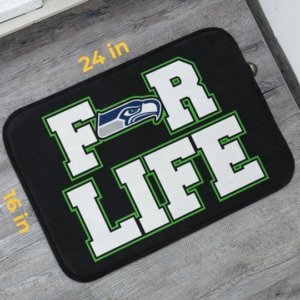 Seahawks For Life Doormat