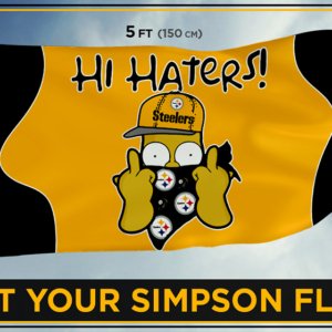 Steelers Simpson flag