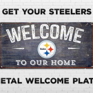 Steelers Welcome Plate