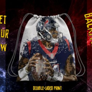 Texans player backpack