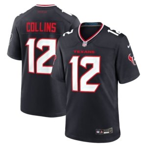 Texans Collins Jersey 2024 Navy