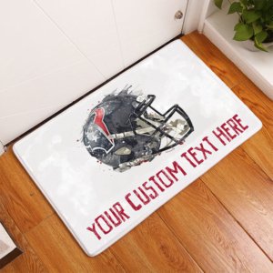 Texans personalized door mat