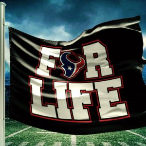 Texans for life flag