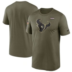 Texans Olive Performance Shirt