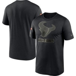 Texans Salute to Service Black Shirt
