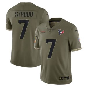 Texans Stroud Salute to Service Jersey