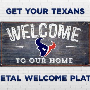 Texans Welcome Plate
