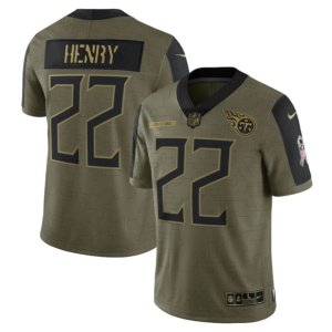 Titans Henry Salute to Service Jersey
