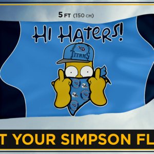 Titans Simpson flag