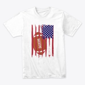 USA Flag Football T-Shirt (Set of 2)
