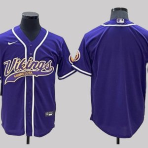 Vikings Baseball Style Jersey