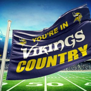 Vikings Country Flag
