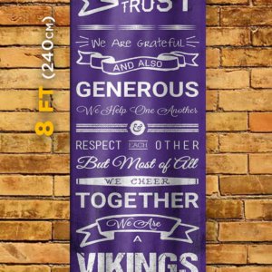 Vikings Family Banner