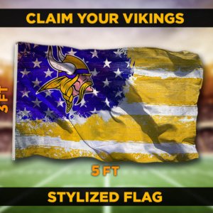 Vikings Stylized Flag