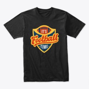 It's Football Time T-Shirt (Set of 2)