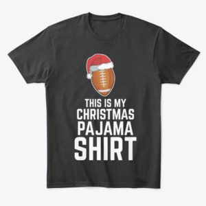 Christmas Pajama Football T-Shirt (Set of 2)