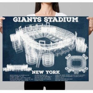Giants Vintage Stadium Print