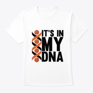 In My DNA Basketball T-Shirt White (Set of 2)