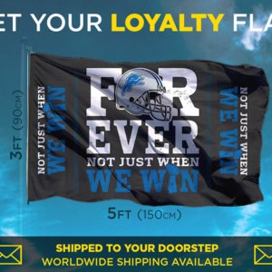 Lions loyalty flag
