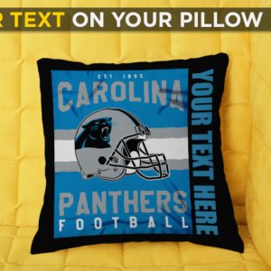 Panthers Personalized Pillow Case