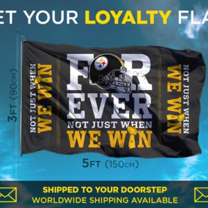 Steelers loyalty flag