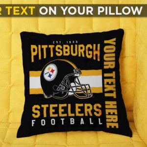 Steelers Personalized Pillow Case