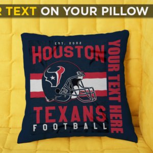 Texans Personalized Pillow Case