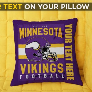 Vikings Personalized Pillow Case