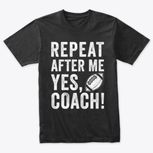 Yes Coach Football T-Shirt (Set of 2)