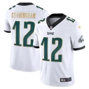 Eagles Cunningham Gold Trim Jersey White