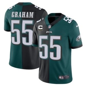 Eagles Graham Split Black Green Jersey