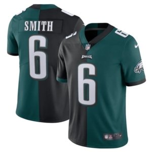 Eagles Smith Split Black Green Jersey