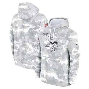Vikings Arctic Camo Pullover Hoodie