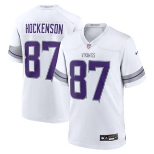 Vikings Hockenson Winter Warrior Jersey