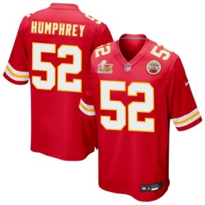 Chiefs Creed Humphrey Super Bowl LIX Jersey Red