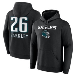 Eagles Barkley Super Bowl LIX Hoodie Model 3