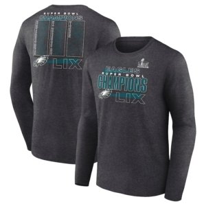 Eagles Super Bowl LIX Long Sleeve Shirt Model 2