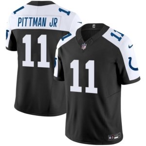 Colts Pittman Jr Black Alternate Jersey