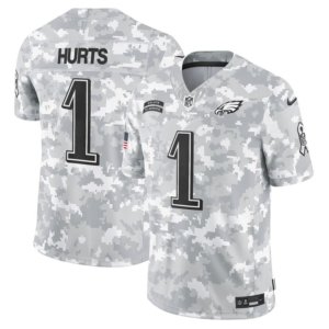 Eagles Hurts Arctic Camo Jersey