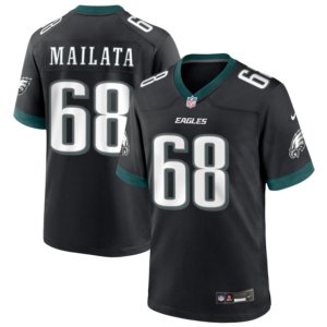 Eagles Jordan Mailata Jersey Black