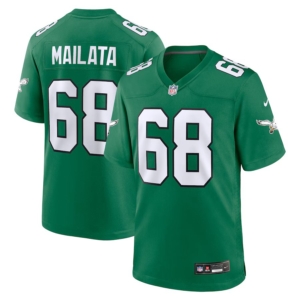 Eagles Jordan Mailata Jersey Kelly Green