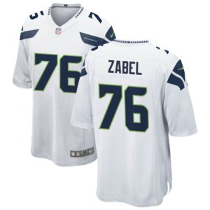 Seahawks Grey Zabel Jersey