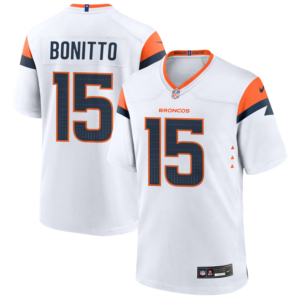 Broncos Nik Bonitto Jersey White
